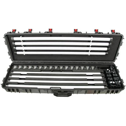 Nanlite PavoTube II 30X RGB LED Pixel Tube Light (120cm, 8-Light Kit) with Hardcase