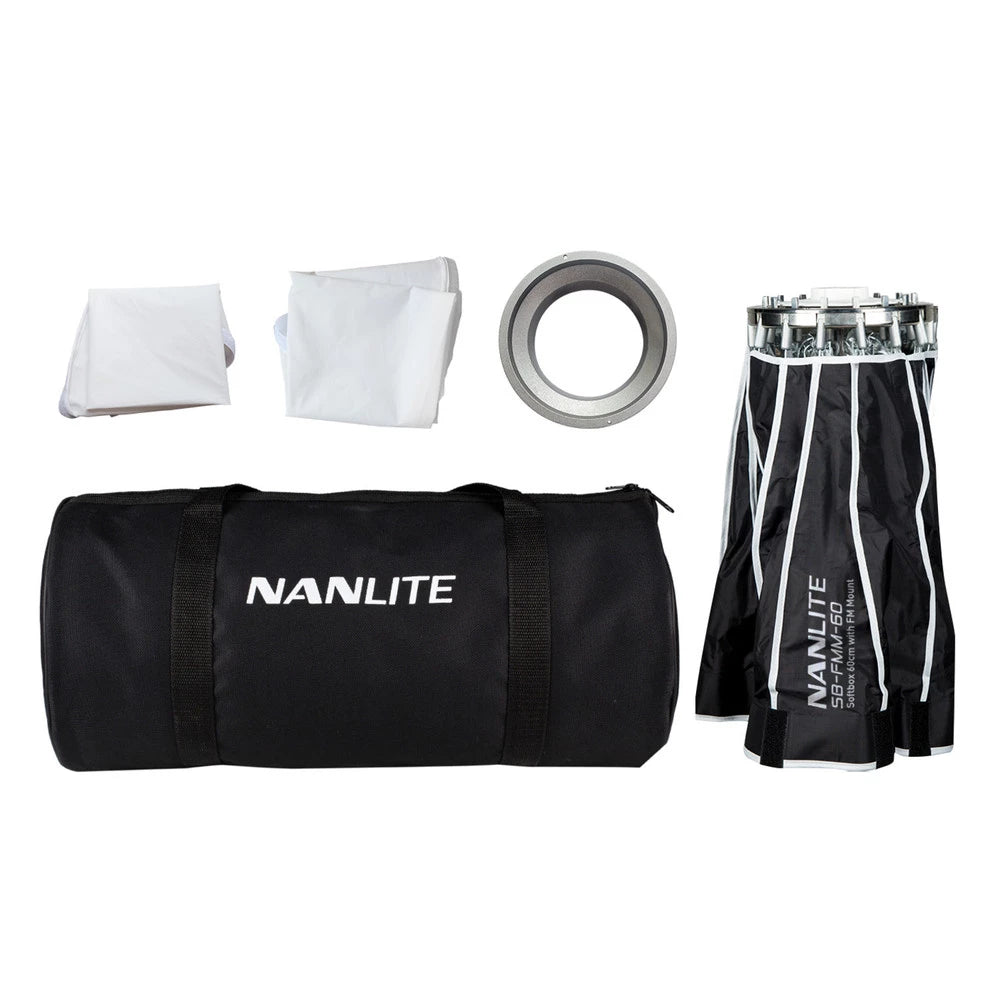 Nanlite SB-FMM-60 Softbox 60cm with FM Mount (Forza 60)