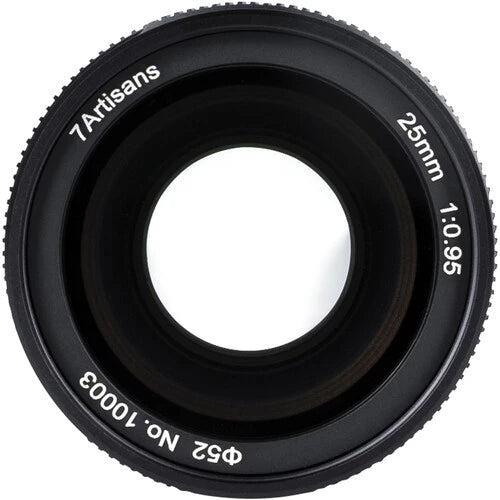7Artisan 25mm F0.95 Canon EOS-R Mount (Black)