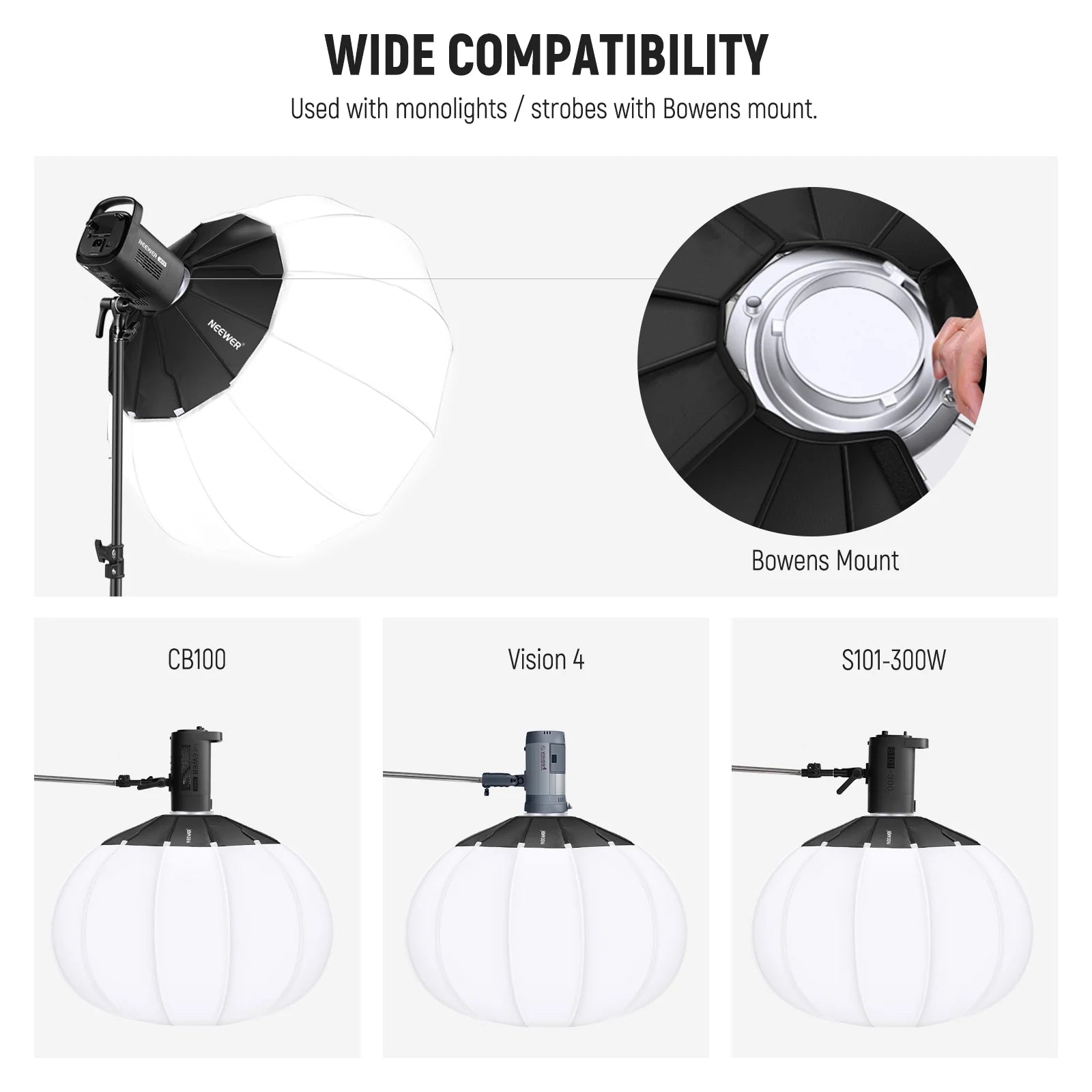 Neewer 85CM LANTERN SOFTBOX WITH SKIRT SET