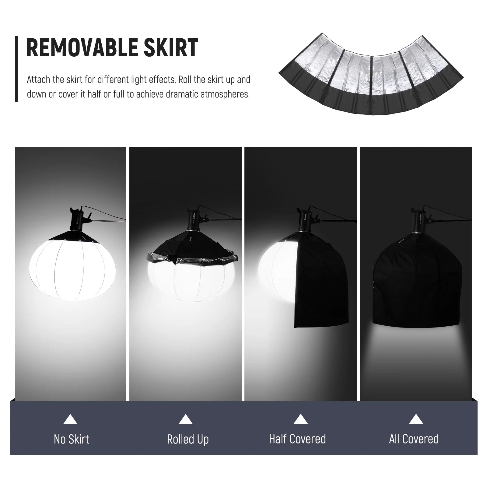 Neewer 85CM LANTERN SOFTBOX WITH SKIRT SET