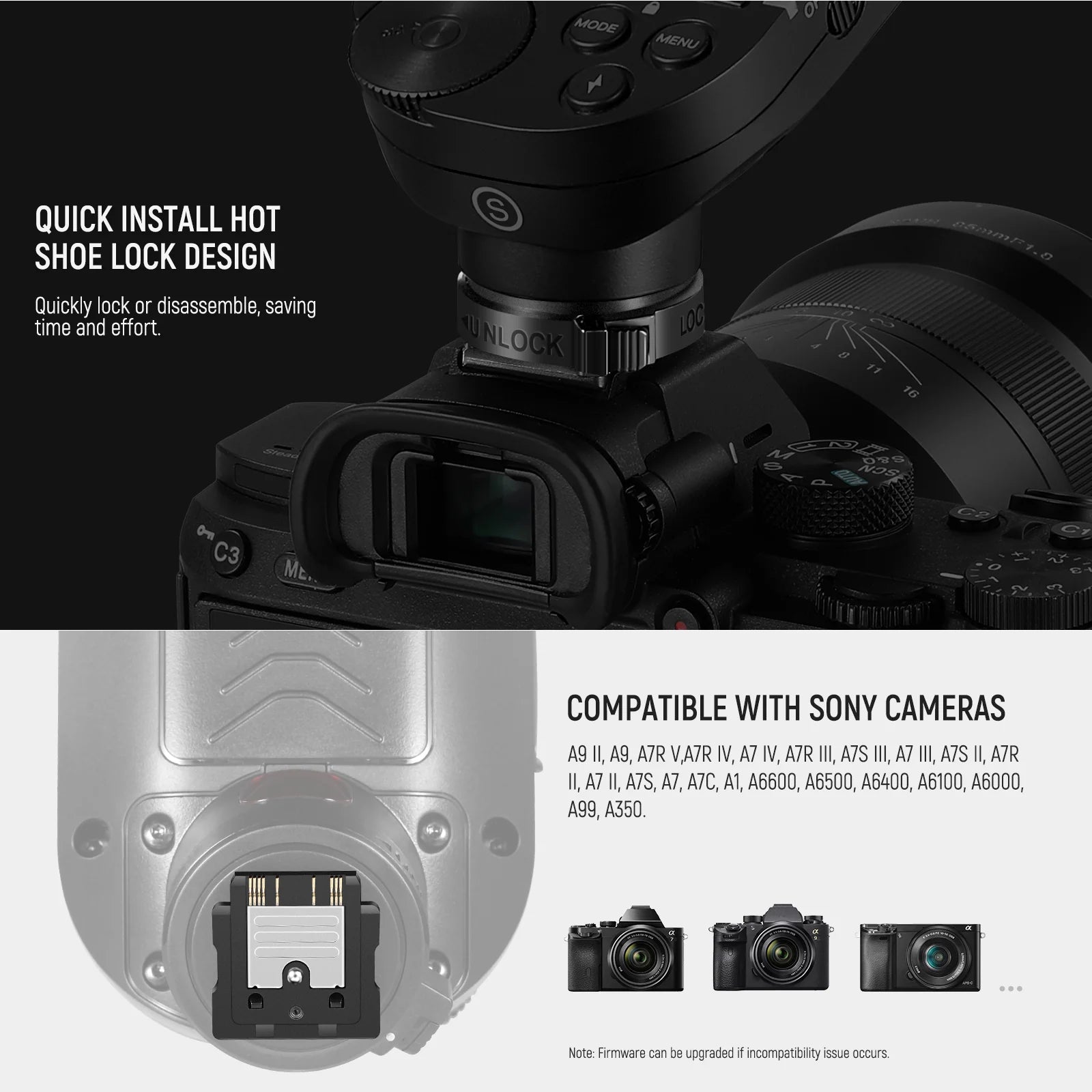 Neewer QPRO UPGRADED QPRO-S TTL WIRELESS FLASH TRIGGER