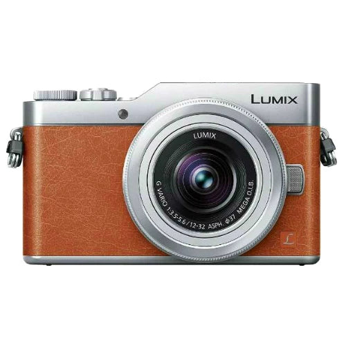 Panasonic Lumix GF9 Mirrorless Micro Four Third Digital Camera with 12-32mm Lens (Orange)