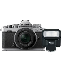 Nikon Z fc Mirrorless Digital Camera Silver with 16-50mm Lens + Nikon SB300