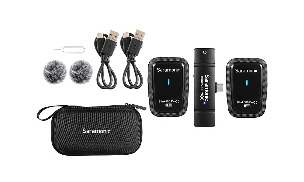 Saramonic Blink 500 ProX Q6 2.4GHz Dual-Channel Wireless Microphone