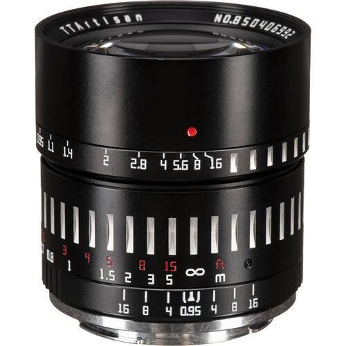 TTartisan 50mm f0.95 SONY E-MOUNT BLACK SILVER (APS-C)