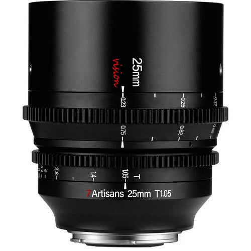 7artisans 25mm T1.05 Vision Cine Lens - Sony E