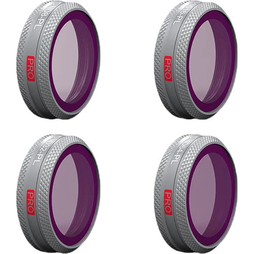 PGYTECH Filter for MAVIC 2 ZOOM - ND/PL SET (Professional) (ND8/PL ND16/PL ND32/PL ND64/PL) P-HA-043