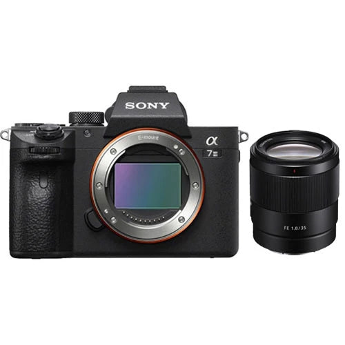Sony Alpha a7 III Mirrorless Digital Camera (Body Only) + Sony FE 55mm f1.8 ZA Lens