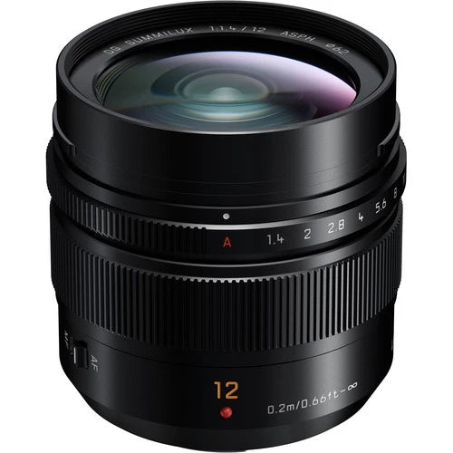 Panasonic Leica DG Summilux 12mm f1.4 ASPH Lens
