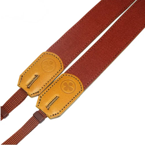Herringbone iCode Camera Neck Strap Papaspocket Burgundy