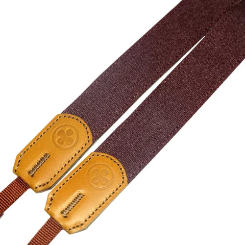 Herringbone iCode Camera Neck Strap Papaspocket Wine