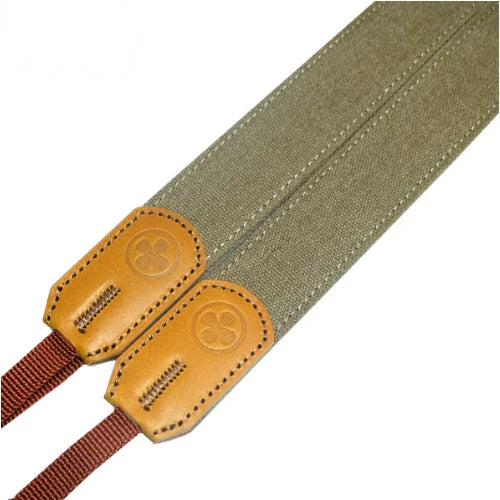 Herringbone iCode Camera Neck Strap Papaspocket Khaki