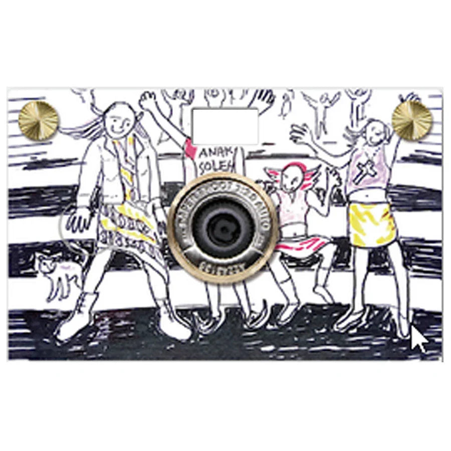 Paper Shoot Paper Camera Case Citayam Fashion Week, Dodo Karundeng 2022