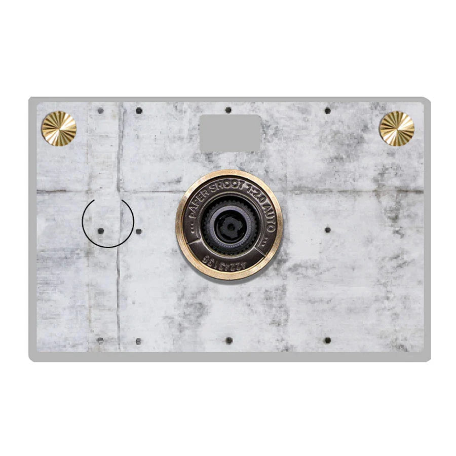 Paper Shoot Paper Camera Stone Pattern Series (Exposed Concrete)