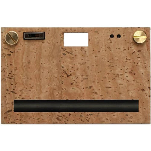 Paper Shoot Cork Wooden Box Camera Set - Plain 18MP