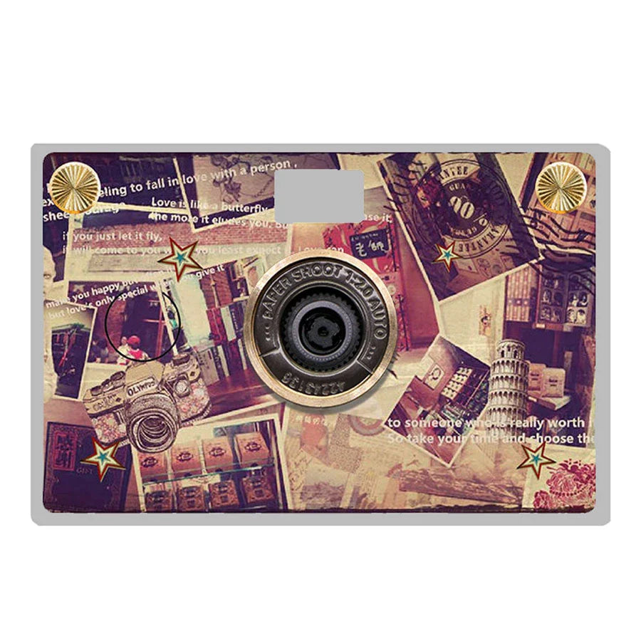 Paper Shoot Paper Camera Retro Designs Series (Old Fasion) 18MP
