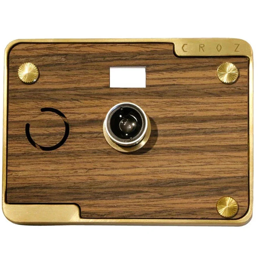 Paper Shoot CROZ Vintage Camera Set - Rosewood 18MP