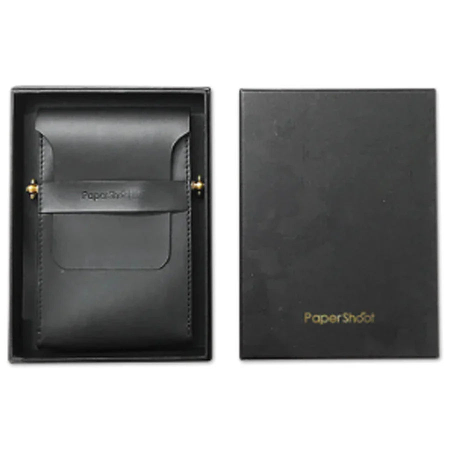 Paper Shoot Bag Italian vegetable tanned leather shoulder bag