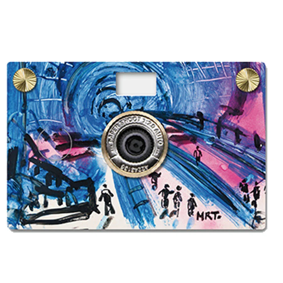 Paper Shoot Paper Camera Case MRT Jakarta 1, Hardi 2016