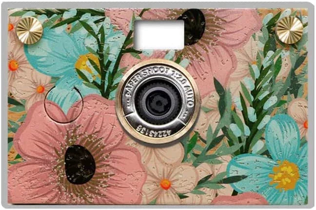 Paper Shoot Cork Wooden Box Camera Set - Secret Garden 18MP