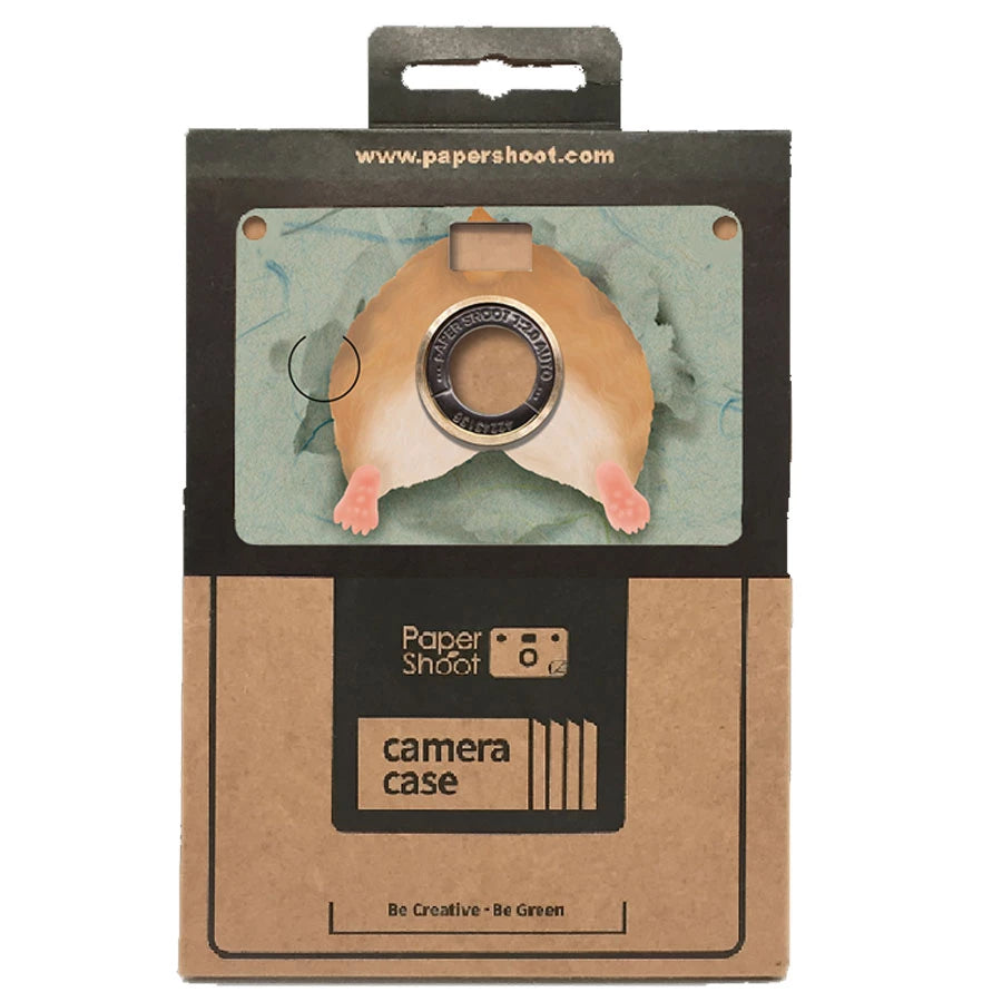 Paper Shoot Paper Camera Butts Series (hamster)