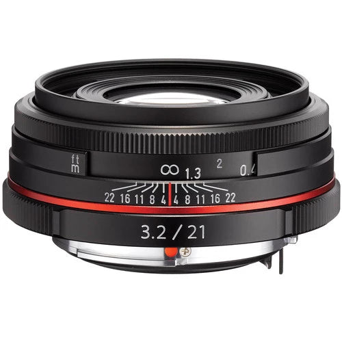 Ricoh Pentax HD Pentax DA 21mm f/3.2 AL Limited Lens (Black)