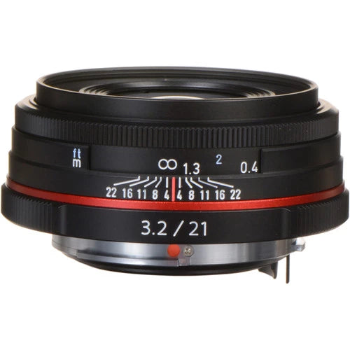 Ricoh Pentax HD Pentax DA 21mm f/3.2 AL Limited Lens (Black)