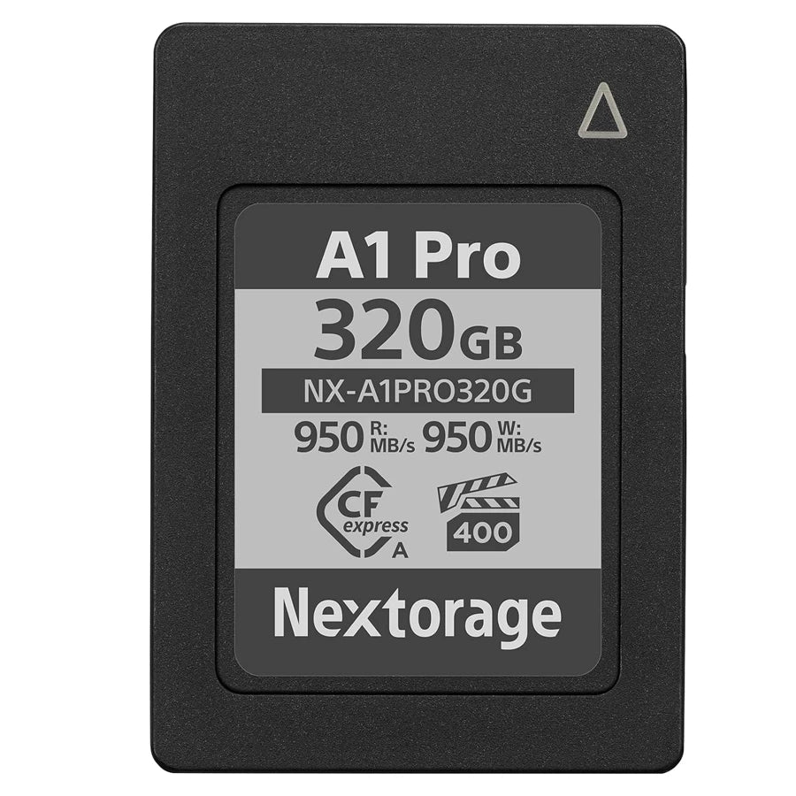 Nextorage NXA1PRO CFExpress Type A 320GB 950MB/s Read, 950MB/s Write, 850MB/s Sustain Writecc