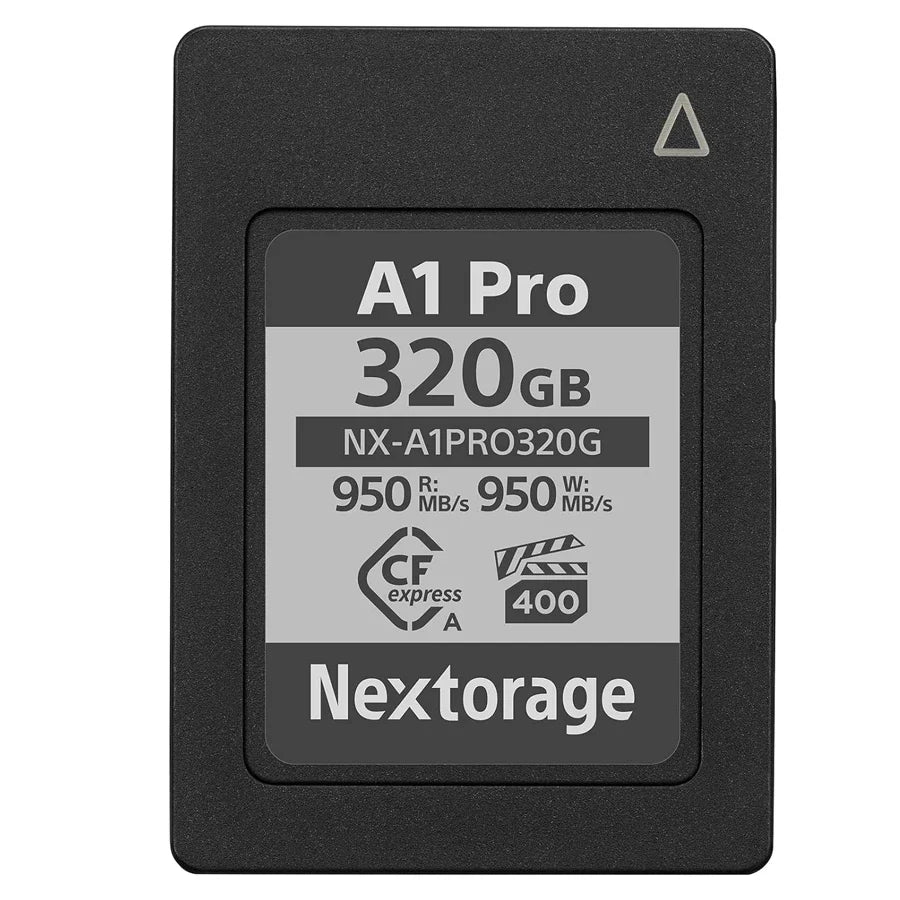 Nextorage NXA1PRO CFExpress Type A 320GB 950MB/s Read, 950MB/s Write, 850MB/s Sustain Writecc