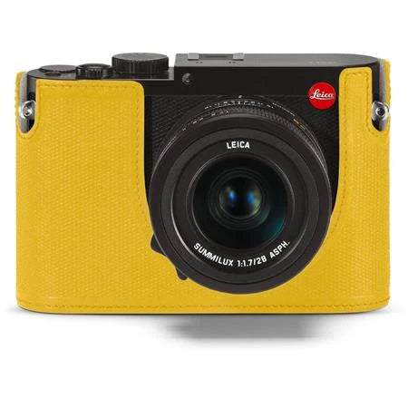 PROTECTOR FOR LEICA Q (TYP 116) LEATHER YELLOW 19538