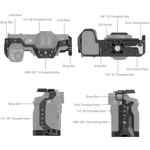 SmallRig Cage for FUJIFILM X-S20 4230