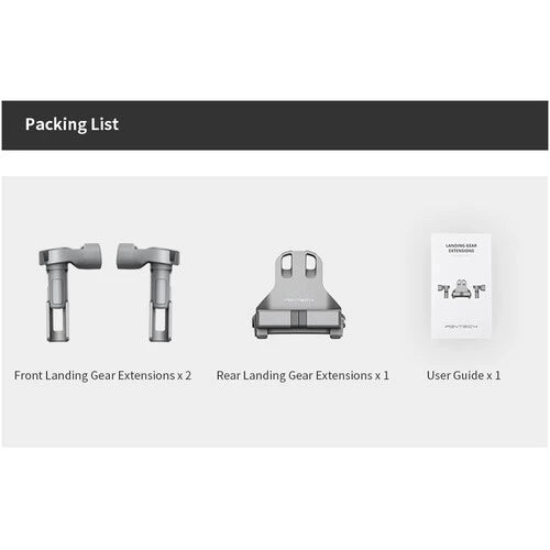 PGYTECH DJI Mini 3 Pro Landing Gear Extensions P-30A-050