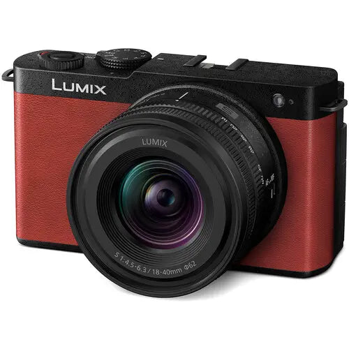 Panasonic Lumix S9 Mirrorless Camera with S 18-40mm f4.5-6.3 (Crimson Red)