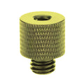 OPENMOON Adapter Screws 3/8"-1/4"--- 3/8"-16 Threadhole 1/4"-20 Thread--golden OLS06
