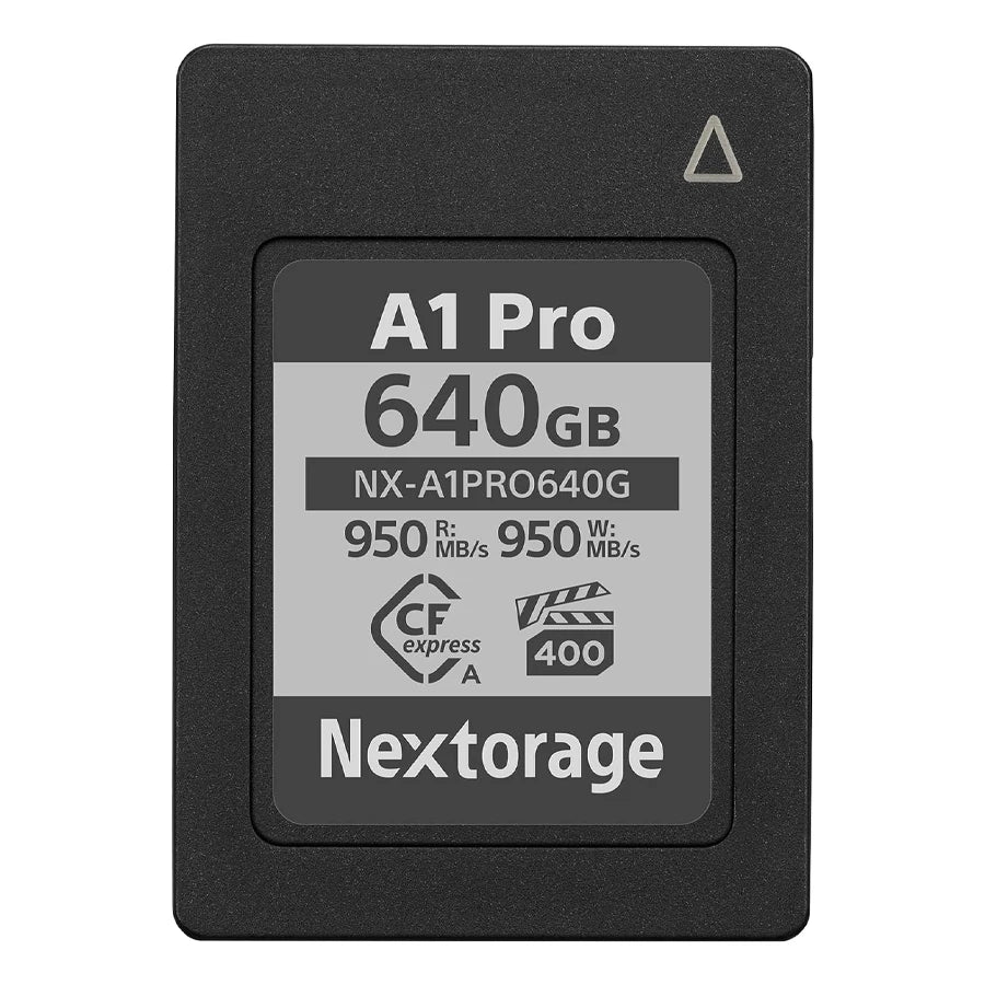 Nextorage NXA1PRO CFExpress Type A 640GB 950MB/s Read, 950MB/s Write, 850MB/s Sustain Writea