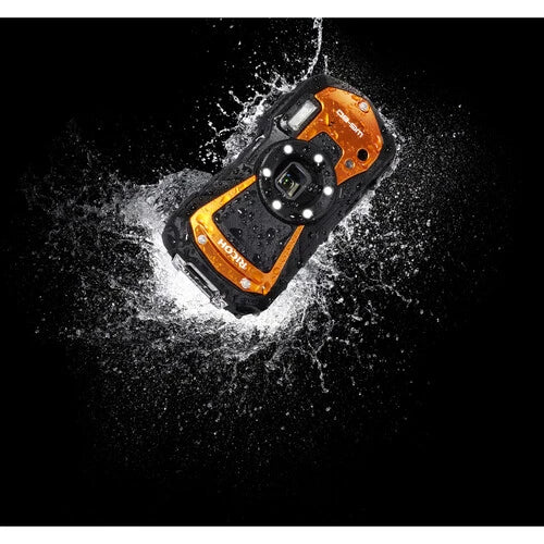 Ricoh WG-80 Digital Camera (Orange)