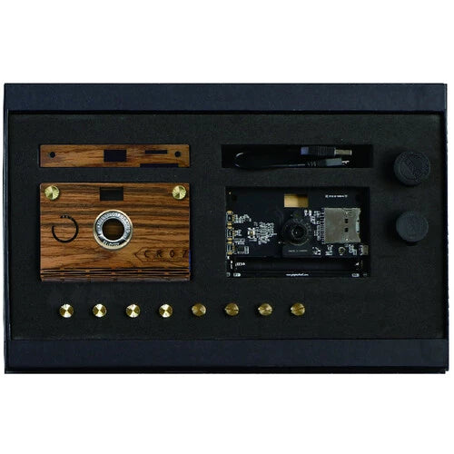 Paper Shoot CROZ Simple Light Camera Set - Rosewood 18MP