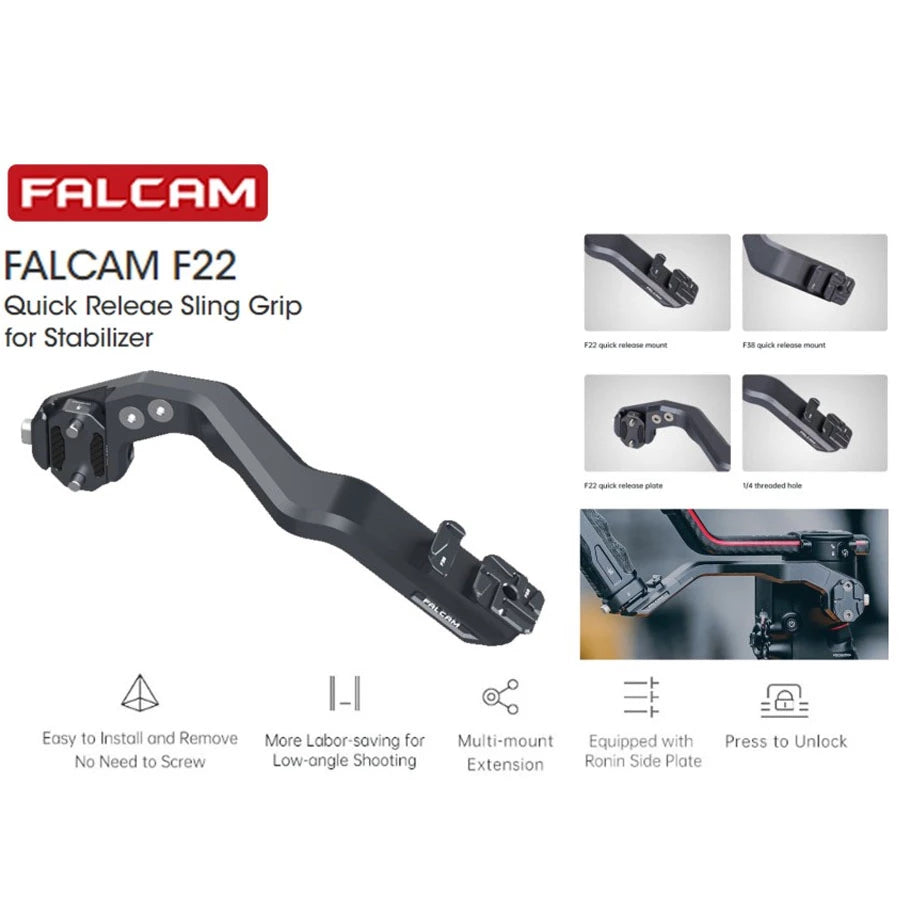 Falcam F22 Quick Release Monitor Mount for Stabilizer 2571