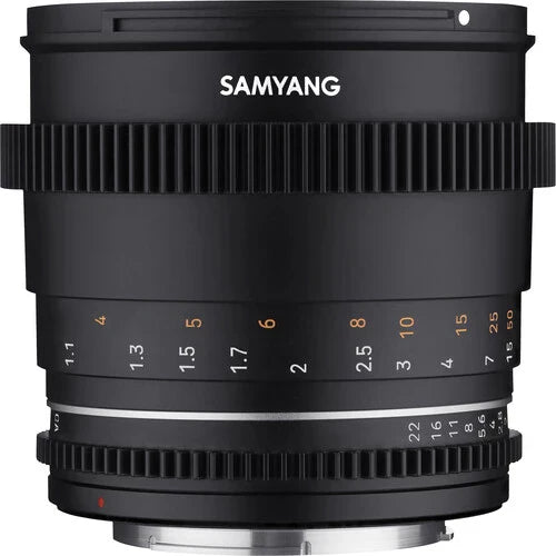 Samyang VDSLR 85mm T1.5 MK2 Cine Lens For Sony E mount