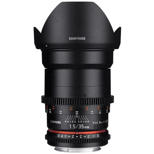 Samyang VDSLR 35mm T1.5 MK2 Cine Lens For MFT Mount