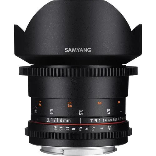 Samyang VDSLR 14mm T3.1 MK2 Cine Lens for Sony FE