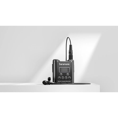 Saramonic SR-R1 Belt Pack Recorder with DK3 Lavalier and MicroSD Card