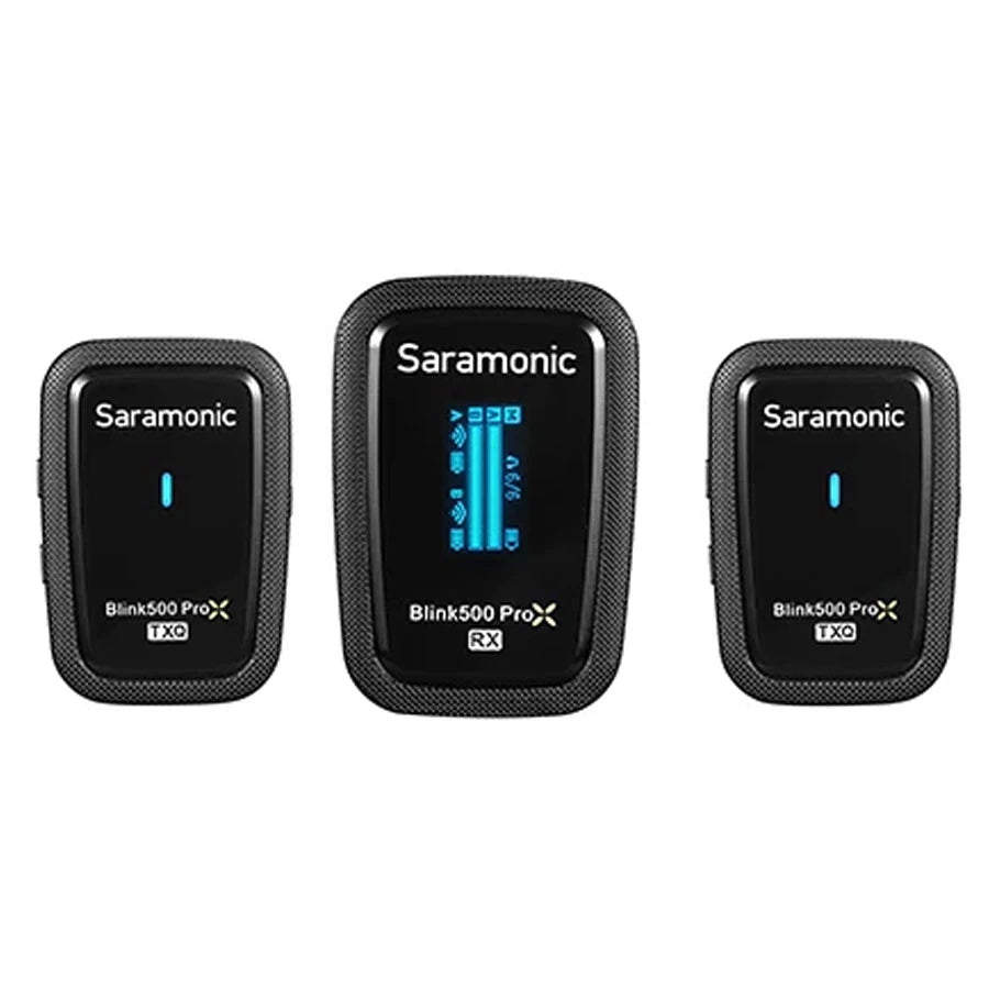 Saramonic Blink 500 ProX Q2 2.4GHz Dual-Channel Wireless Microphone