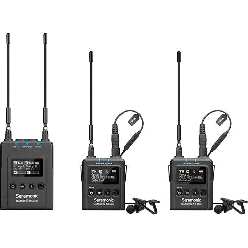 SARAMONIC UwMic9S KIT2 MINI UHF Wireless Microphone System