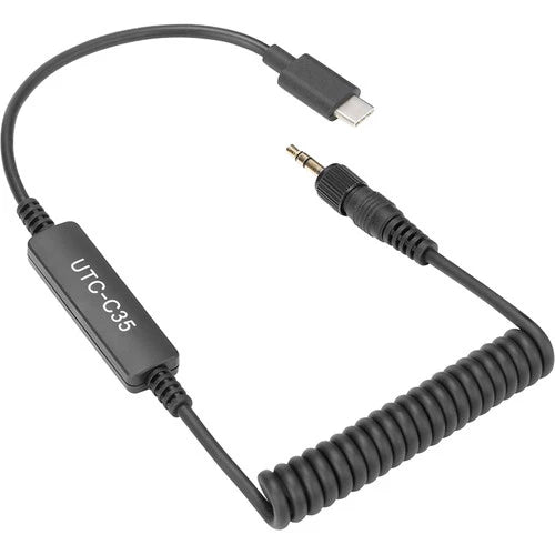SARAMONIC SR-UTC-C35 3.5mm Locking Male to USB Type-C Converter Cable
