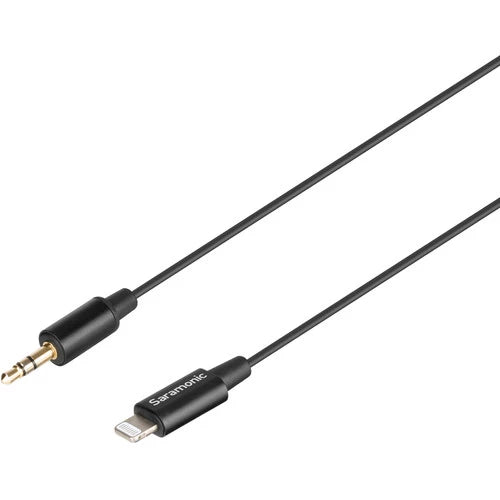 Saramonic SR-C2000 3.5mm TRS Male to Lightning Adapter Cable for Audio to iPhone