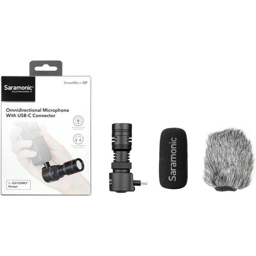 Saramonic SmartMic+OP Omnidirectional Microphone for DJI Osmo Pocket