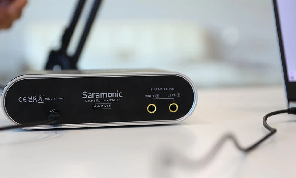 Saramonic Podcasting Setup MV MIXER+ SR-BV1+HC5 - 1 Person