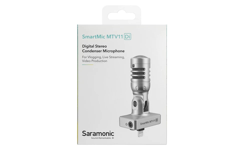 SARAMONIC SmartMic MTV11 Di Digital Stereo Condenser Microphone for iOS Device